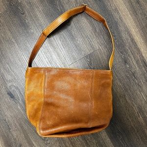 Vintage Coach Leather Messenger Bag